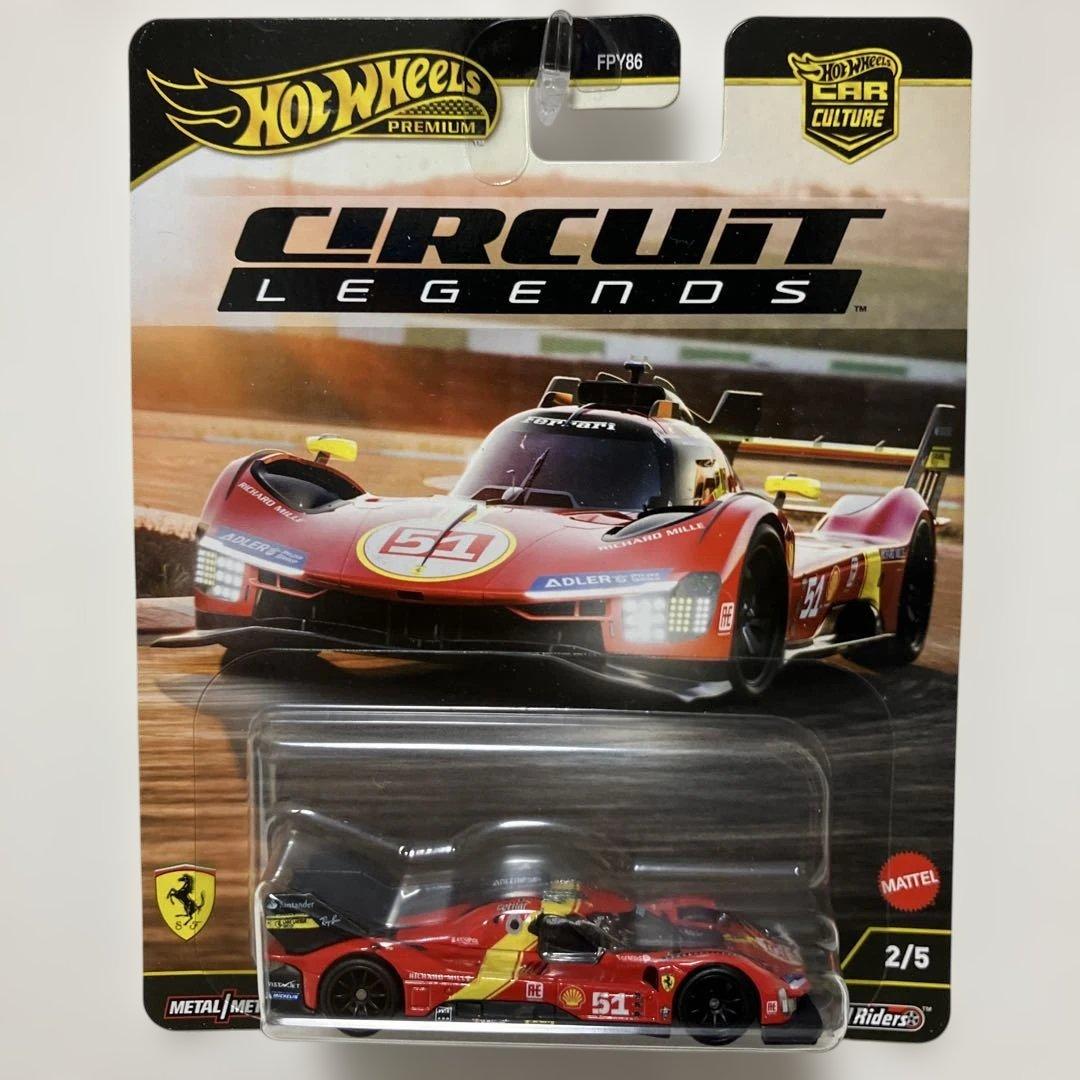 ホットウィール プレミアム　フェラーリ499P 4個セット