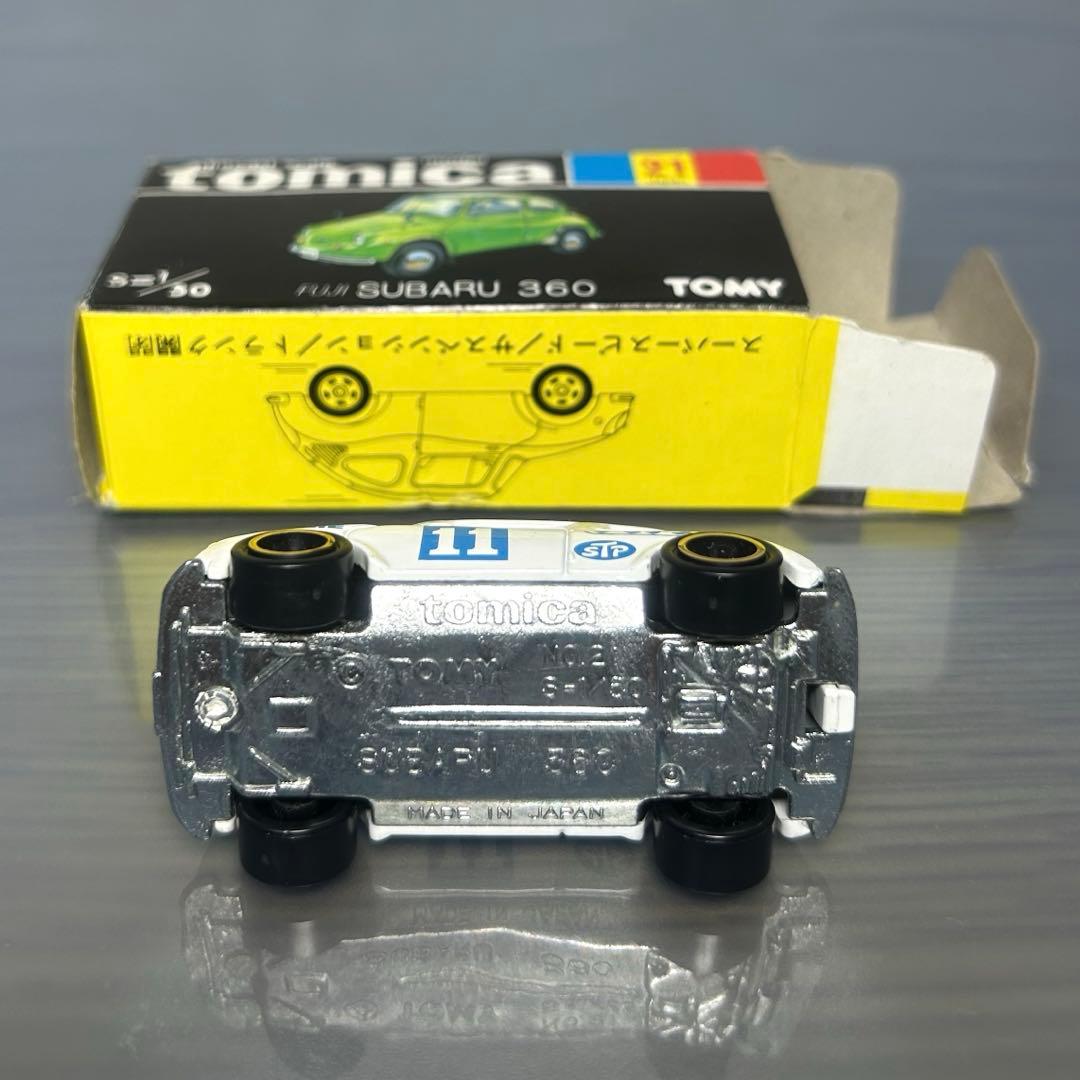 トミカ スバル360 No21 黒箱 てんとう虫フェア 特注　ブリヂストン