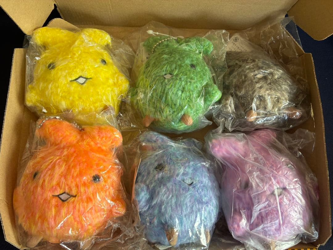 愛・地球博2005年カラフルぬいぐるみ6個セット