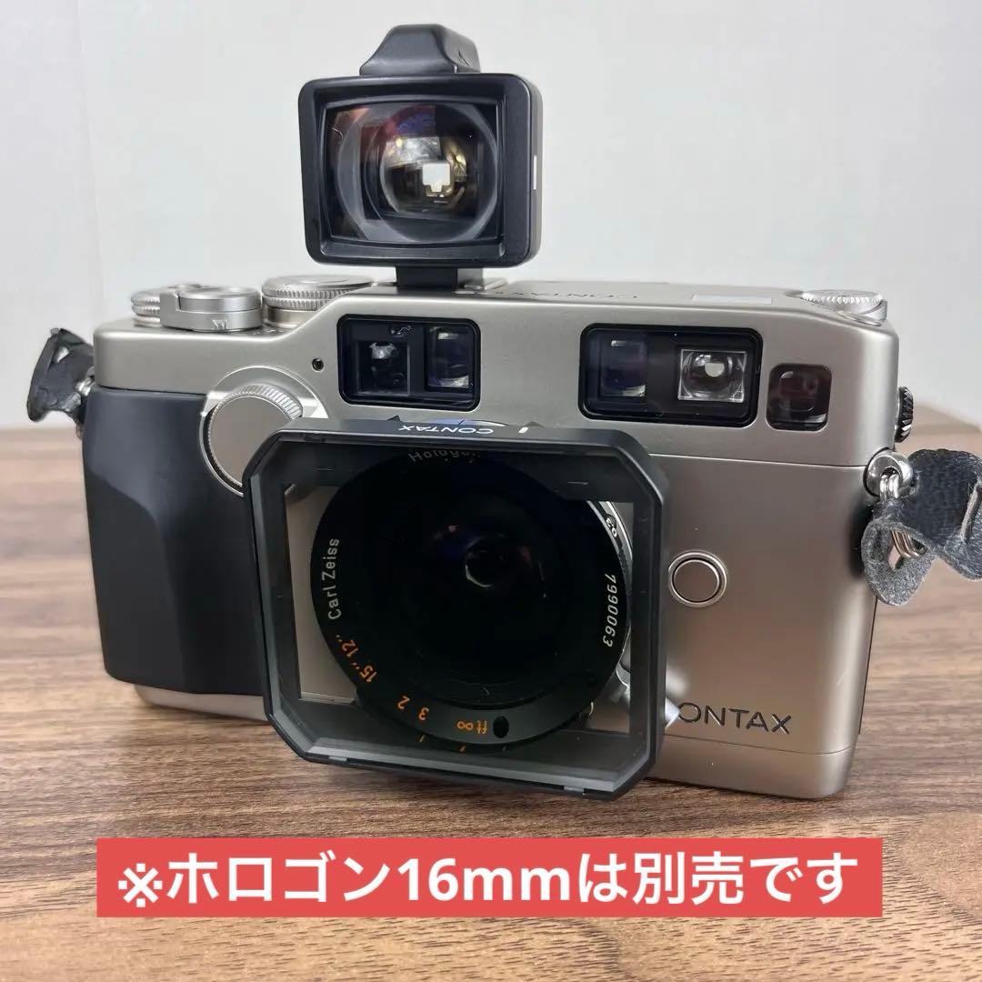 かりん【希少・美品】CONTAX G2 レンジファインダー フィルムカメラ