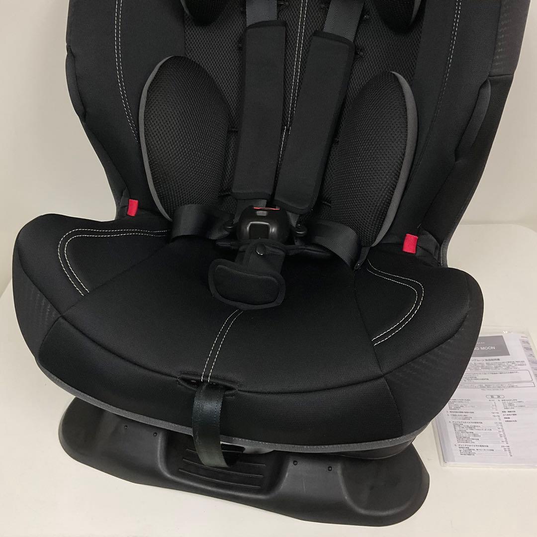 綺麗！エールべべ スイングムーン プレミアムS カーボンブラック