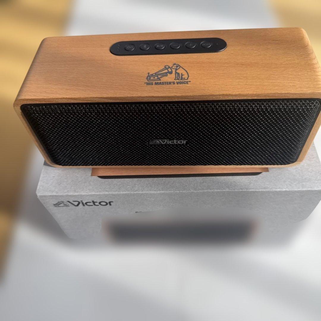 Victor ワイヤレススピーカー ウッド調デザイン
