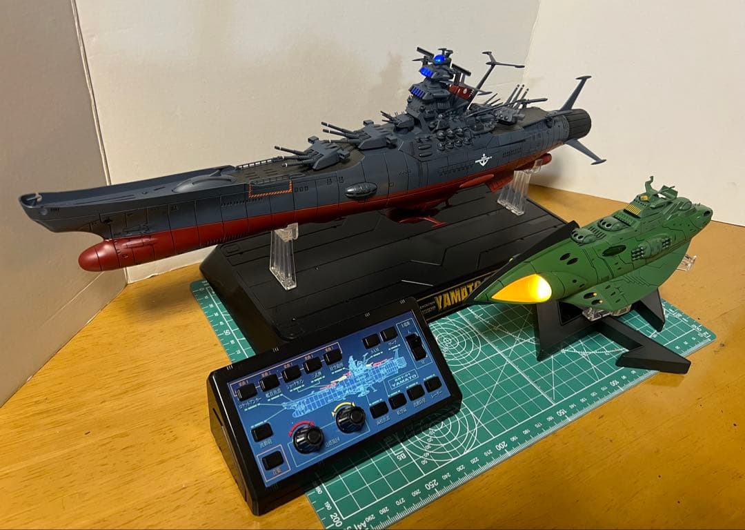 超合金魂 GX-86 宇宙戦艦ヤマト＋超合金魂 GX-89 ガミラス 航宙装甲艦
