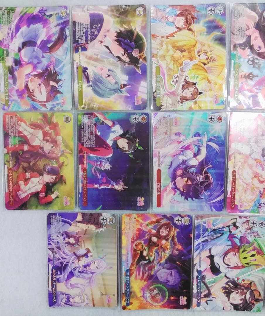 ヴァイスシュヴァルツ ウマ娘 紅葉の賀は賑わいて 等 PR プロモ コンプセット