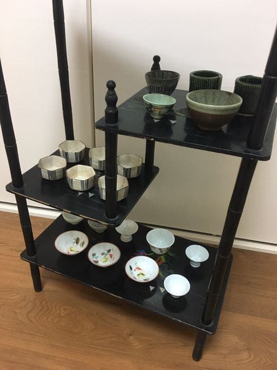 ◼️ぐい呑・茶碗・お猪口◼️20点＋飾り棚セット◼️