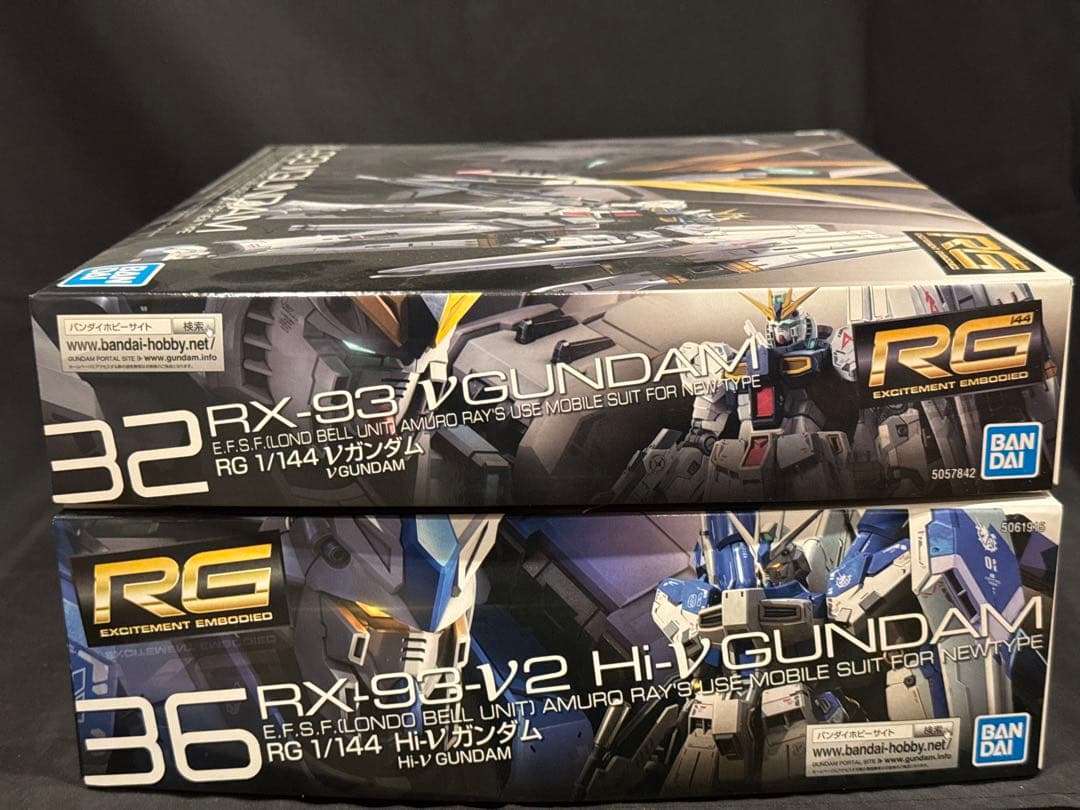 RG Hi-νガンダム　νガンダム　２体セット