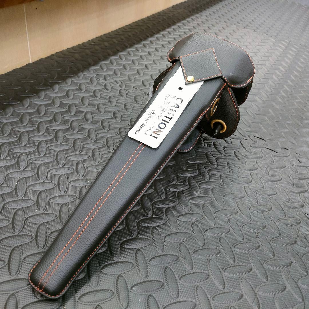 【送料込み】★本革製★スバル純正★ステアリングロック★キー3本付★