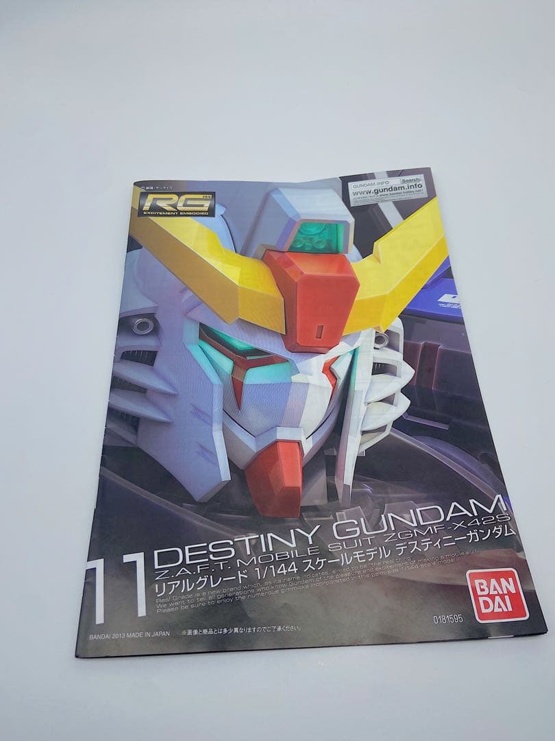 RGデスティニーガンダムSpecⅡ最終決戦イメージ 全塗装　“光の翼” セット