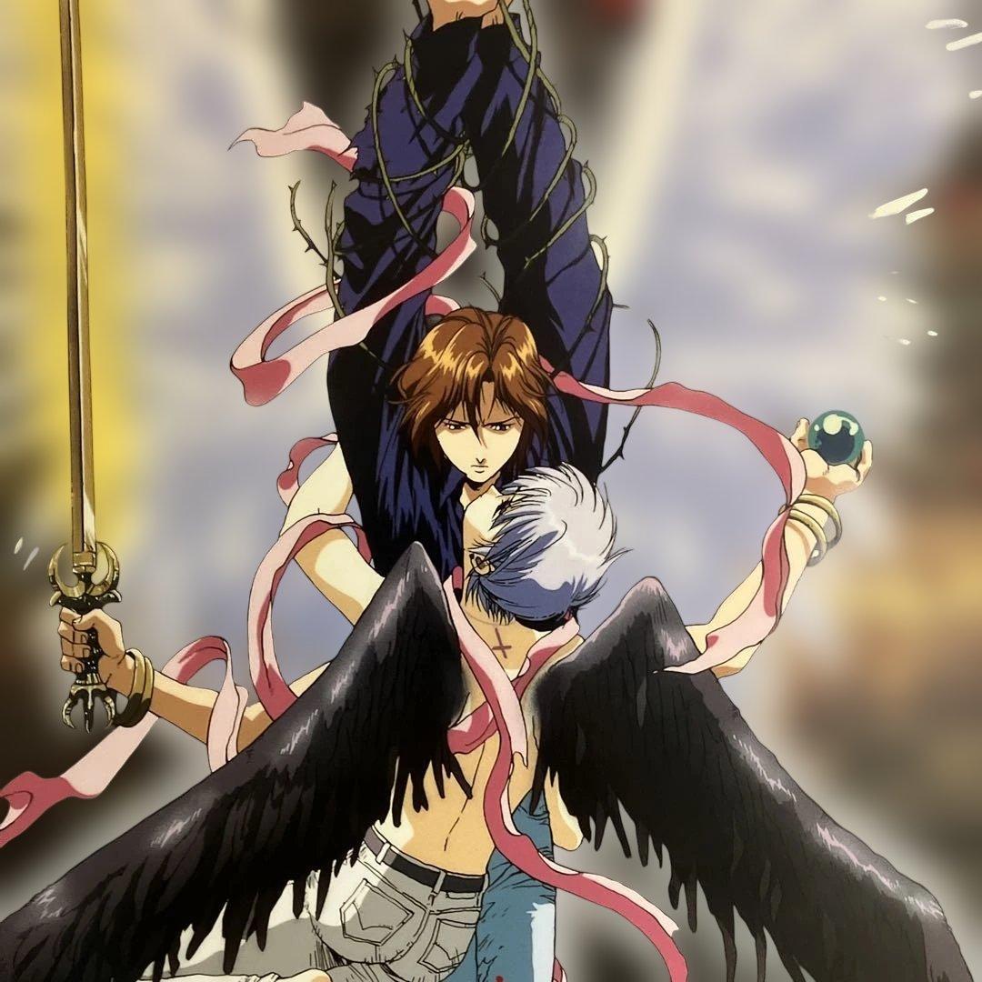 OVA「真・女神転生〜東京黙示録〜」DVD特典ポスター（B2サイズ）。美品です。