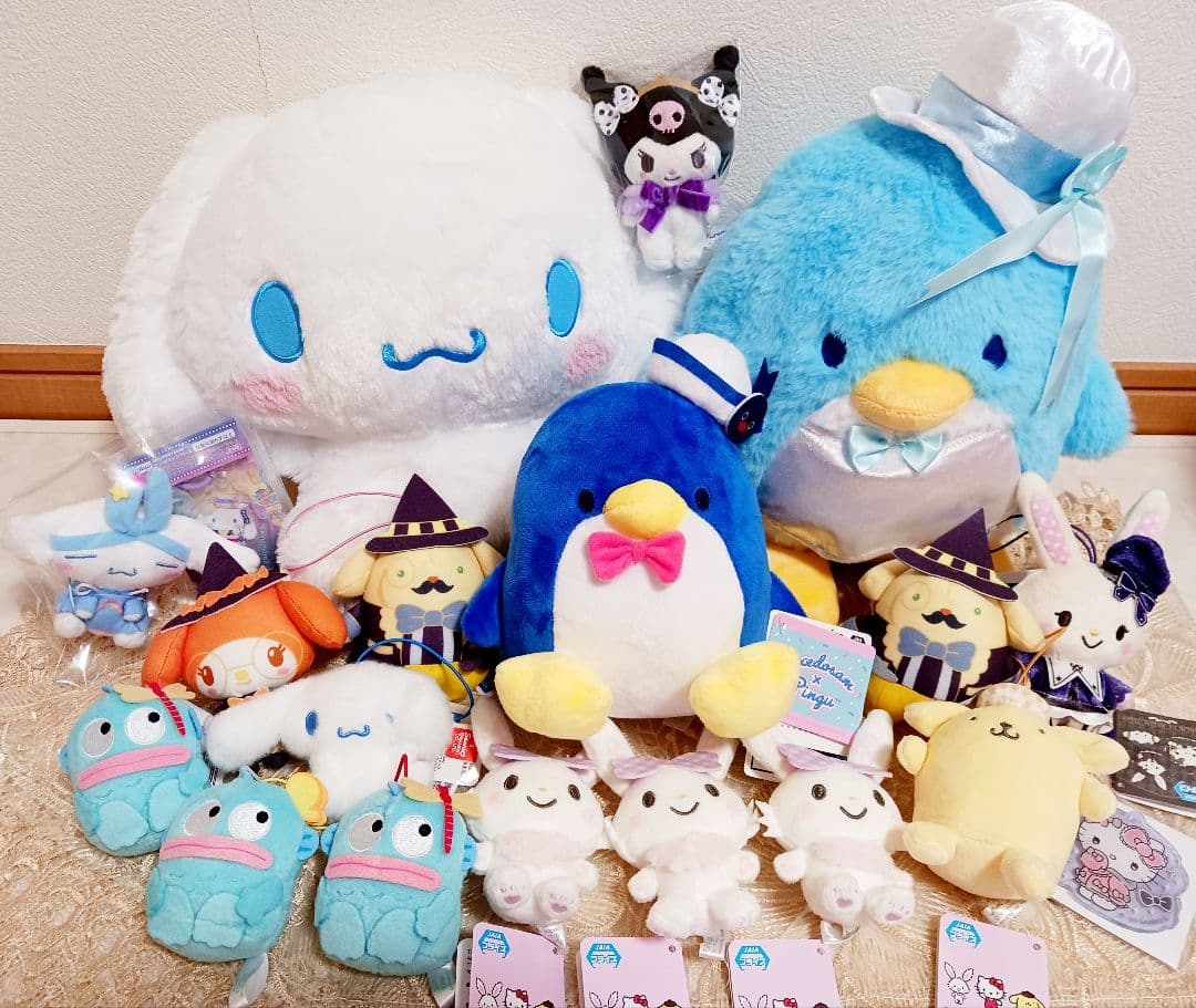【24h匿名発送】サンリオ ぬいぐるみ マスコット まとめ売り セット