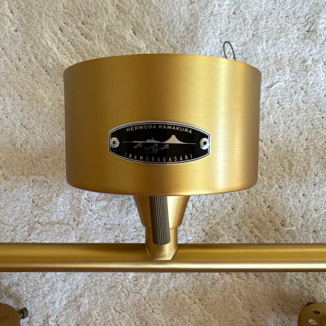 ハモサ　MOON 4 LAMP 4灯シーリングライト