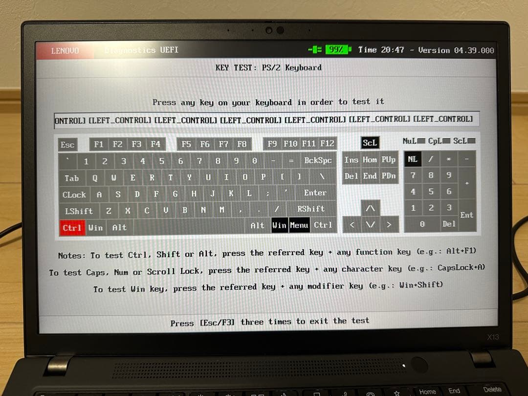 Windowsノート本体 ThinkPad X13 Gen3