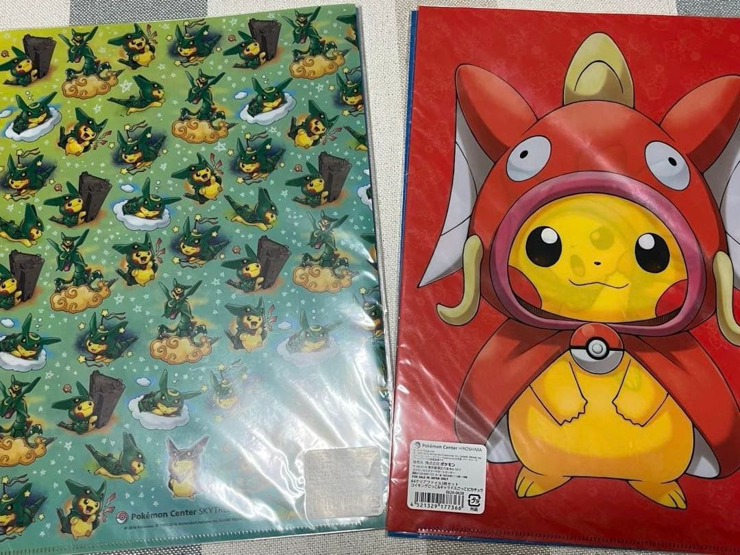 ポケモン クリアファイル　ノート　巾着　セット