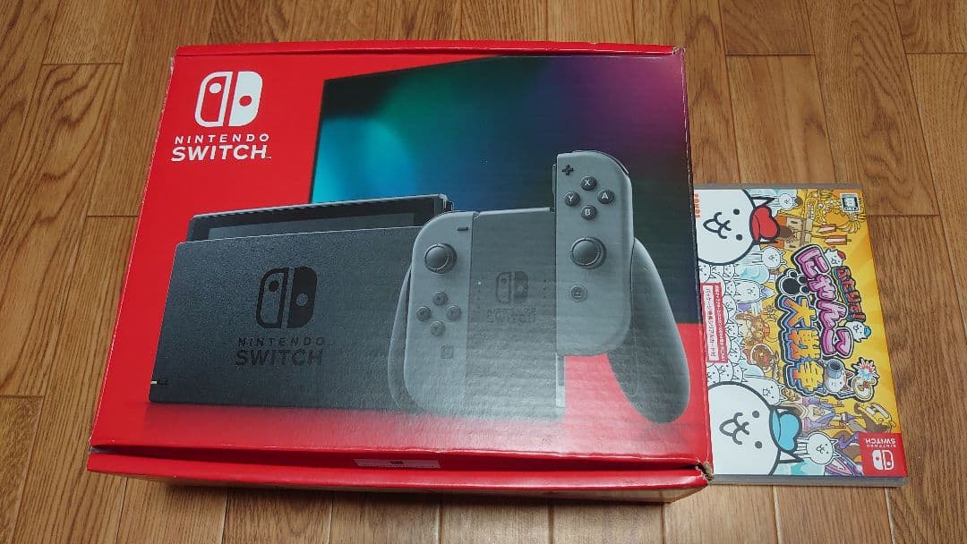 Nintendo Switch グレー 本体 + おまけソフト
