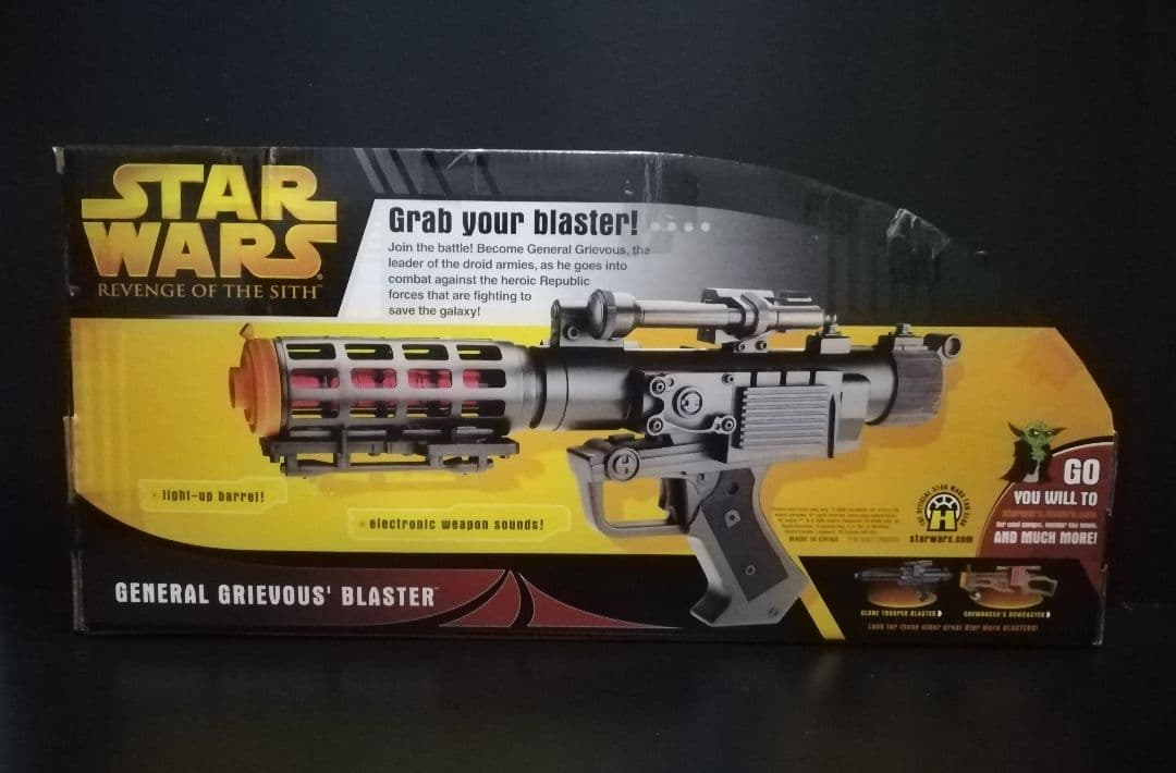新品 グリーバス将軍 ブラスター 銃  スターウォーズ　ロールプレイ