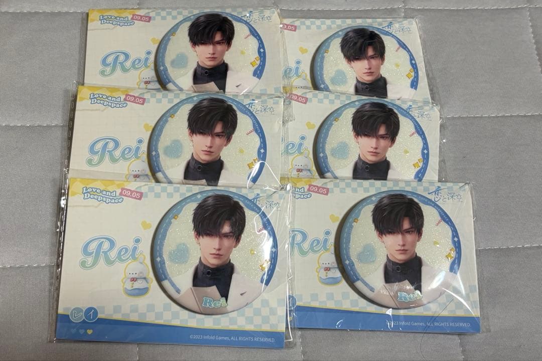 恋と深空 レイ まとめ売り 缶バッジ 恋与深空 黎深
