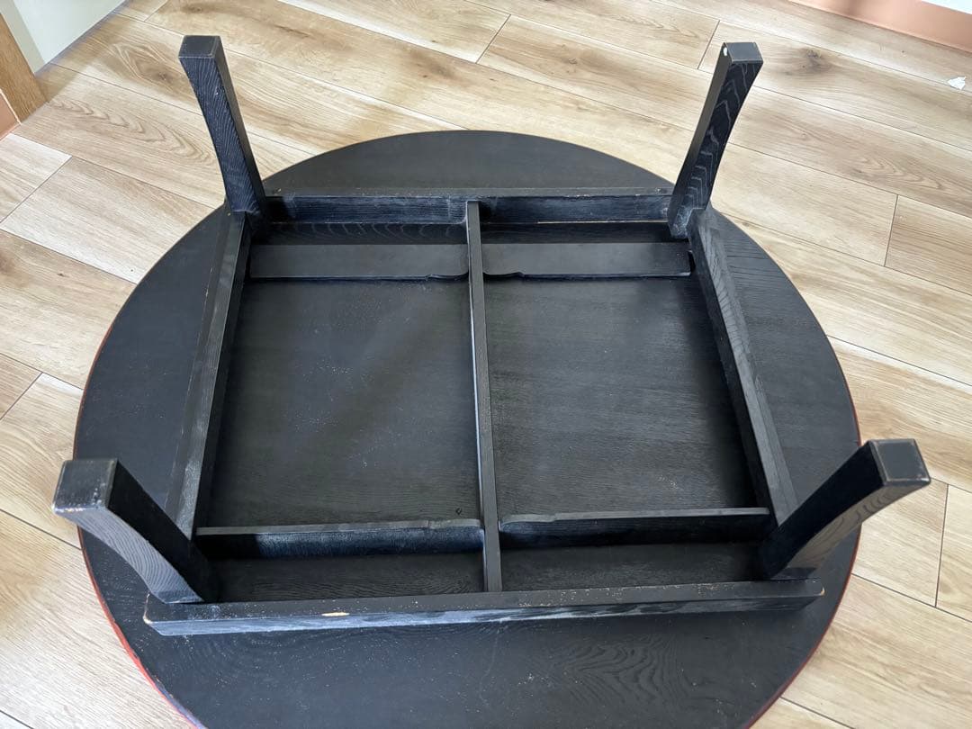 最終セール！折りたたみ式ちゃぶ台 90cm 一点物