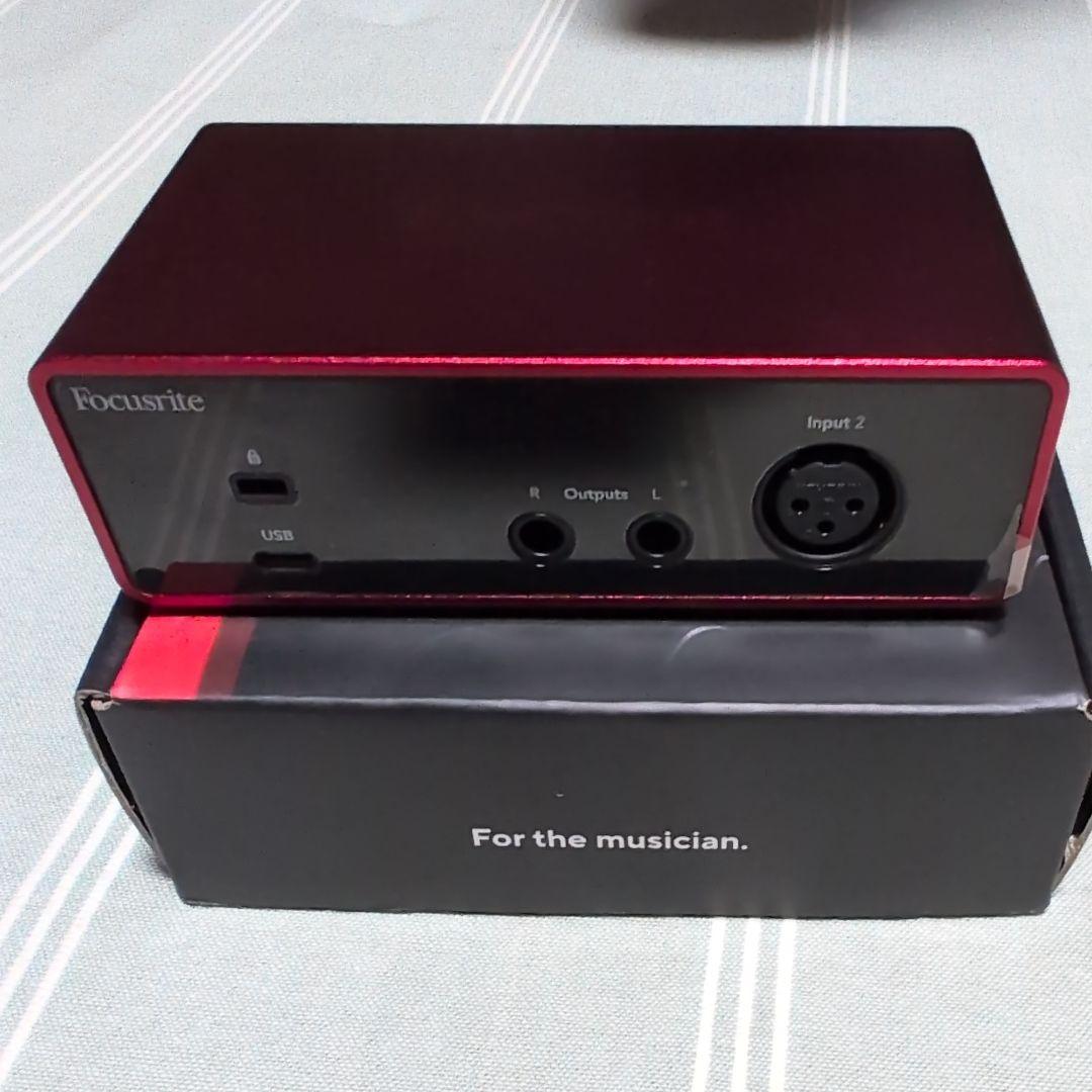 DTM・DAW Focusrite Scarlett Solo 4th Gen