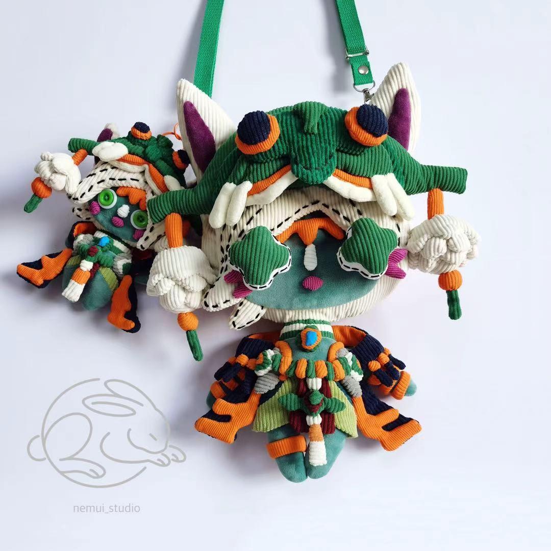 ゼルダの伝説 十字目（じゅうじめ）の手作りバッグ ミネル