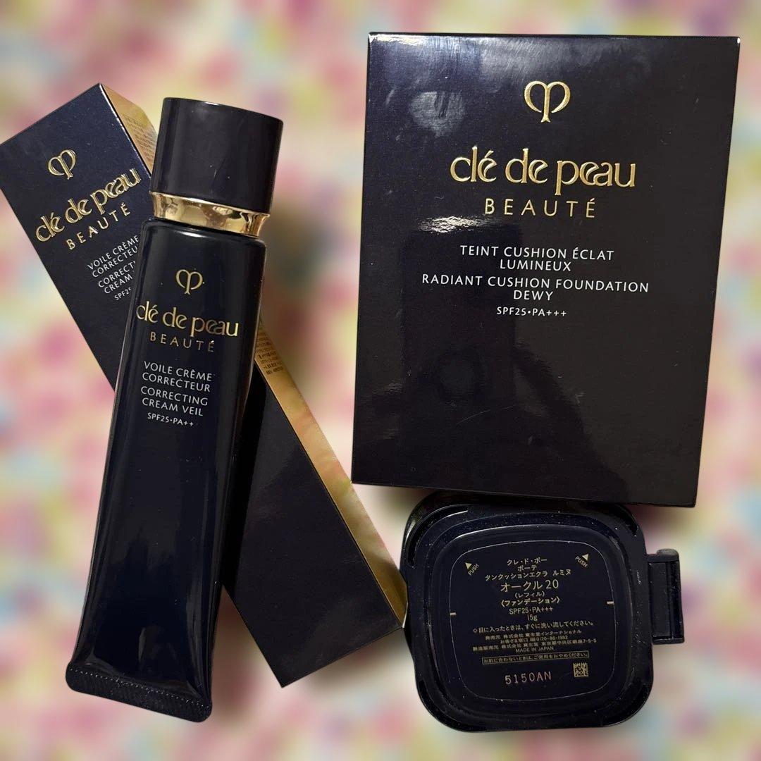 クレ•ド•ポー ボーテ クッションファンデーション 下地クリーム　化粧下地