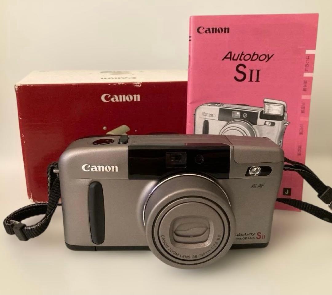 【ジャンク品】Canon Autoboy SII コンパクトフィルムカメラ