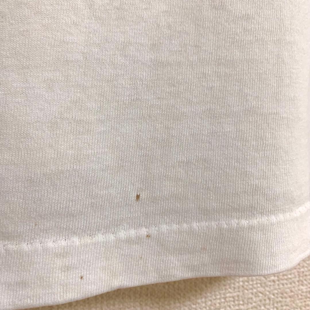 80s 前期 STUSSY USA製 黒タグ SS リンク エンブレム Tシャツ