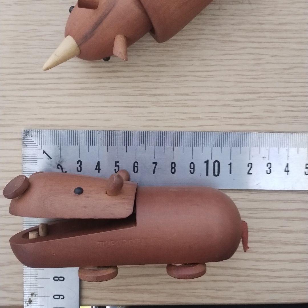 木製動物フィギュア 12体セット