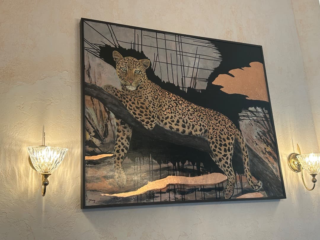 Christine Bleny,クリスティン・ブレニー作大型油絵オリジナル作品