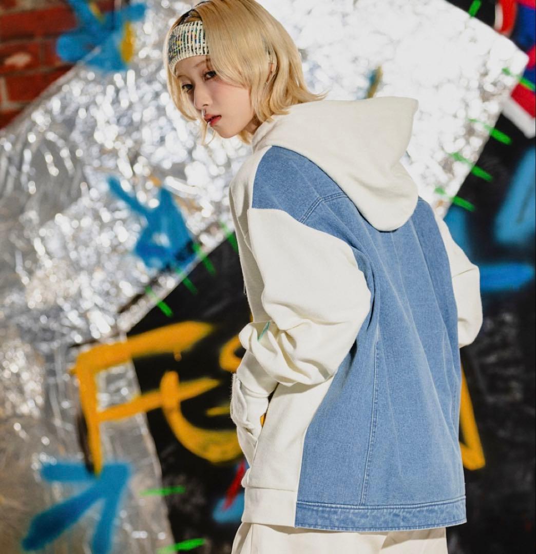 vaundyツアーグッズfusionスウェットデニムパーカー新品Mサイズ即完売品