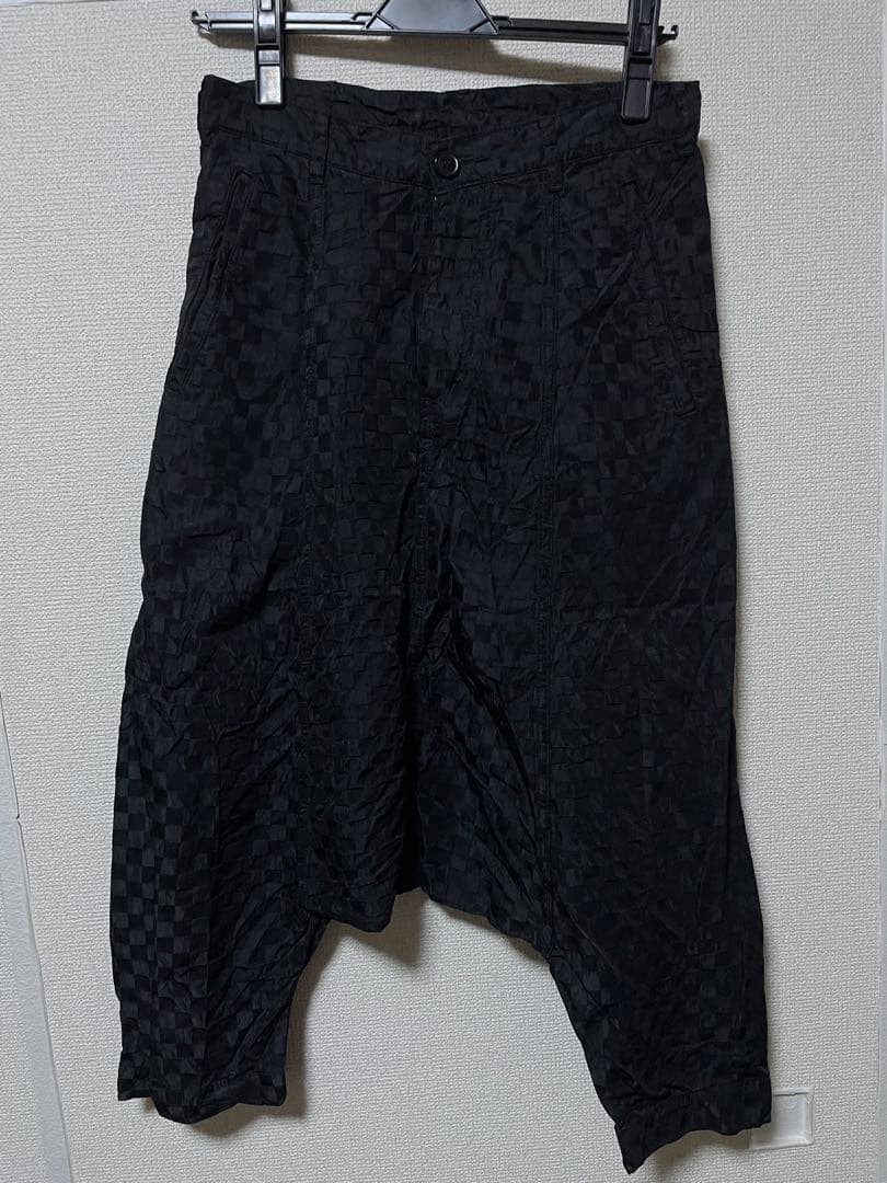 COMME des GARÇONS ブラック サルエルパンツ SS