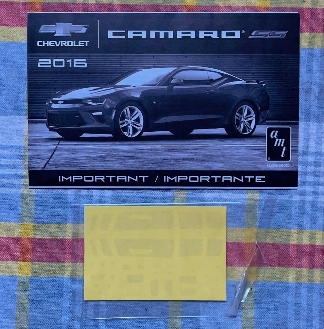 amt 1/25 シボレー・カマロ SS (C6型) 2016年型