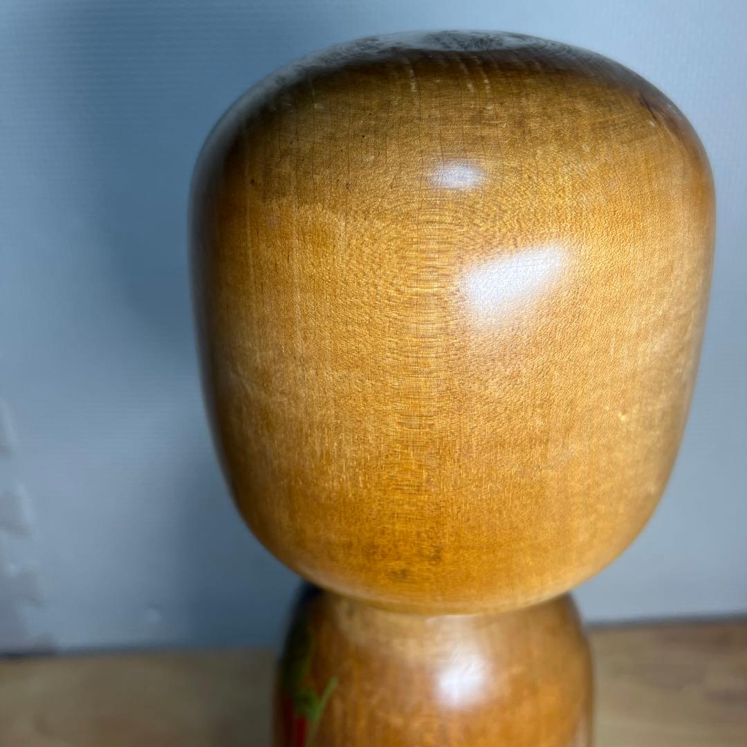 ⭕️木地山こけし　伝統こけし　小椋啓太郎指導　1.5尺大型　蒔絵師　小野寺重一