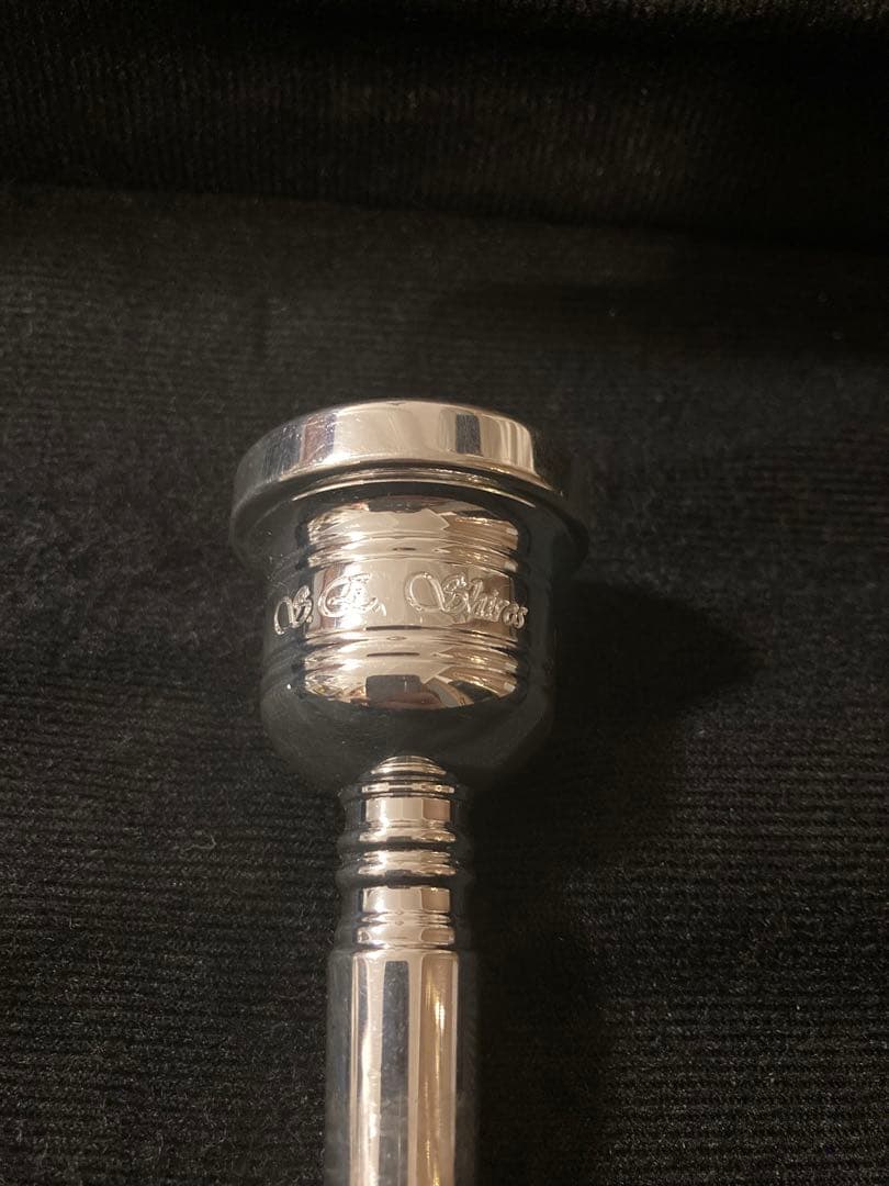【ほぼ未使用】シャイアーズ shiresトロンボーンマウスピース 5MD