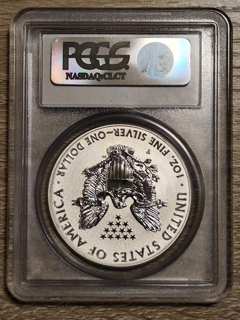 まーちゃん PCGS PR/MS70☆2010 アメリカ シルバーイーグル