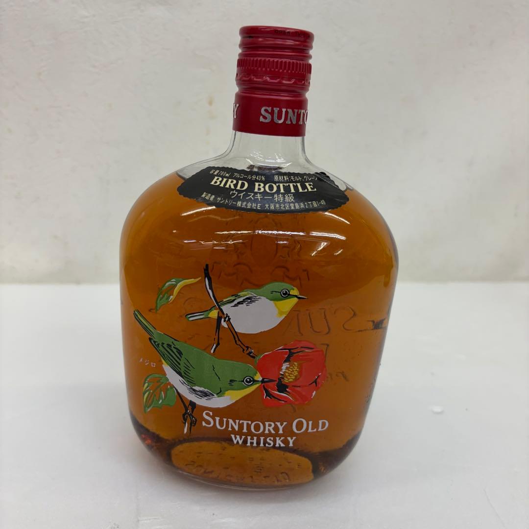サントリー オールドウイスキー バードボトル メジロ 700ml