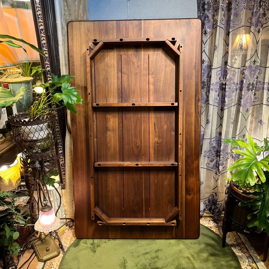 黒ぶたどん Sale ヴィンテージ ウォールナット１３５ダイニングテーブル