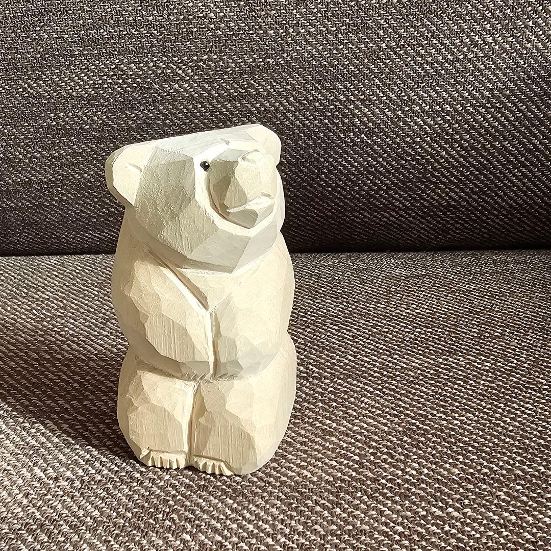 zunokuma 木彫り熊　遊木民　東京903会　コロマル　面彫り