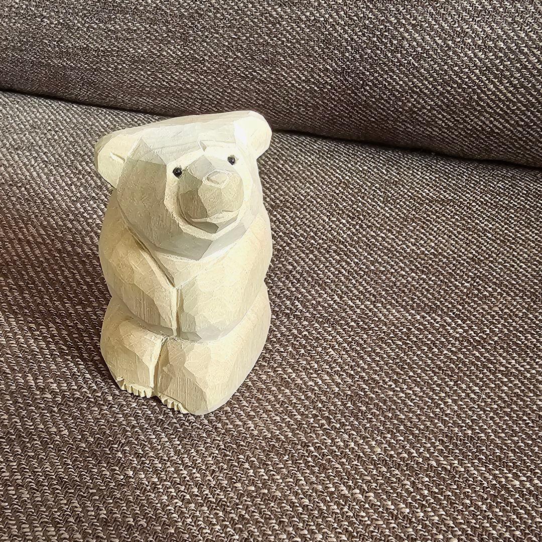 zunokuma 木彫り熊　遊木民　東京903会　コロマル　面彫り