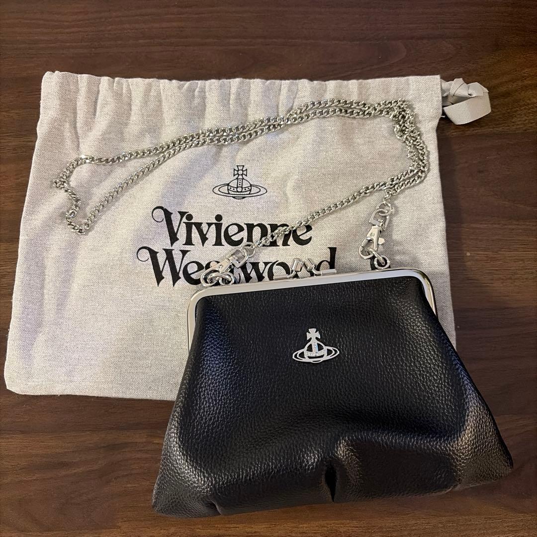 momo専用⭐︎Vivienne Westwood ブラックショルダーバッグ
