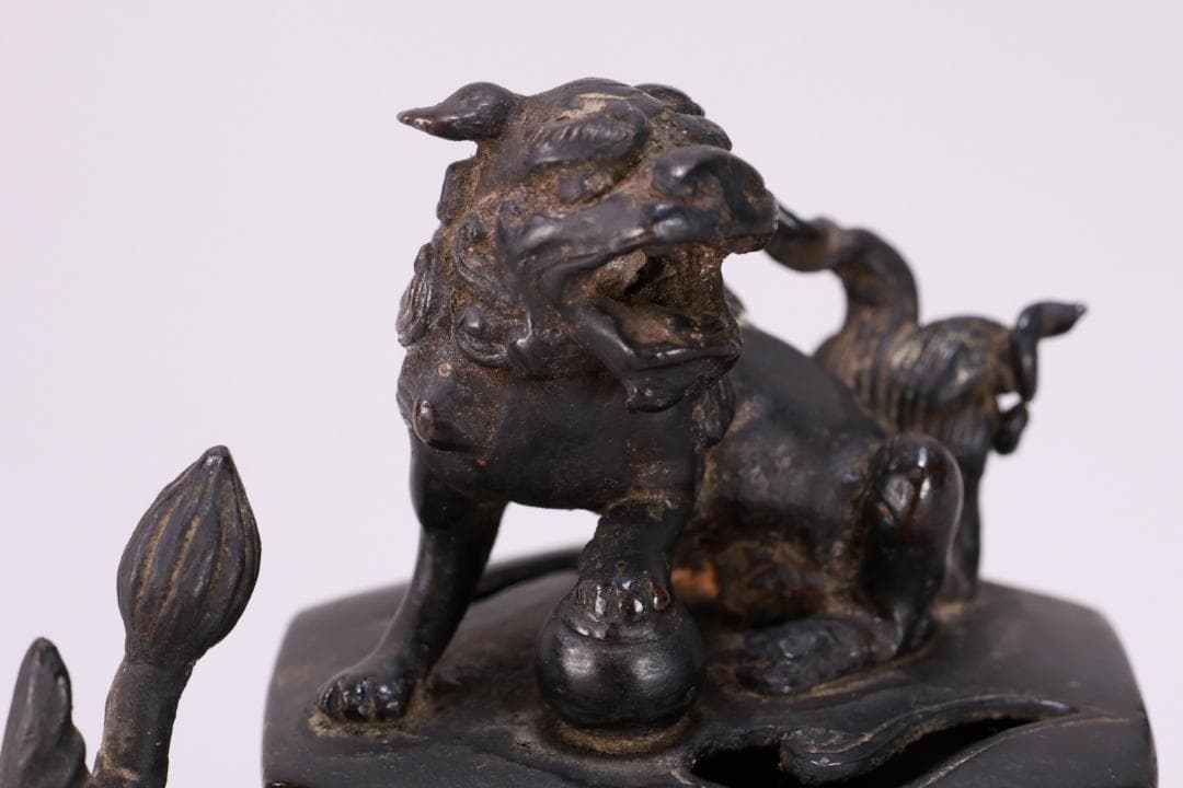 Hidekazu1985　BE808　 瀧本石見　藤原尹次作　三足古銅香炉