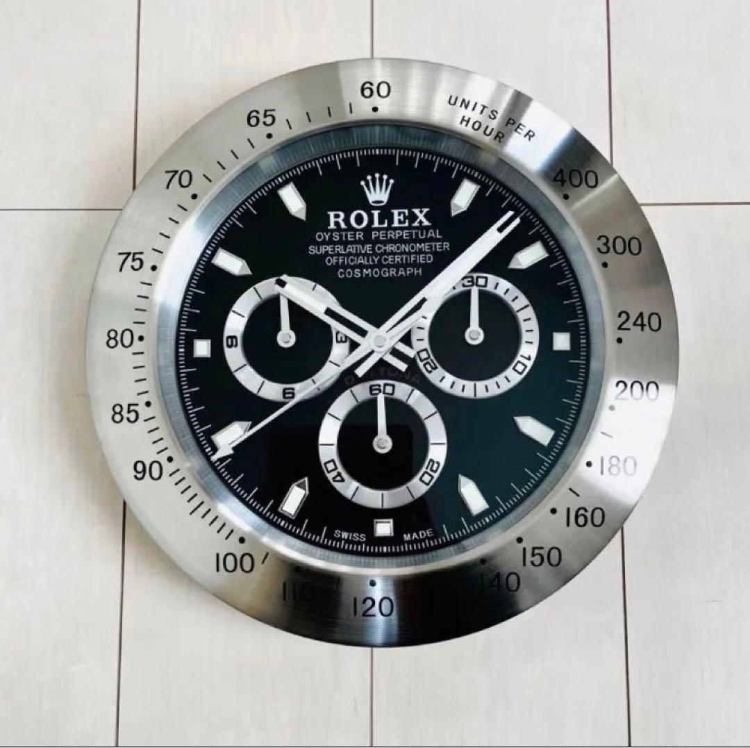 中古　掛け時計　ロレックス　デイトナ