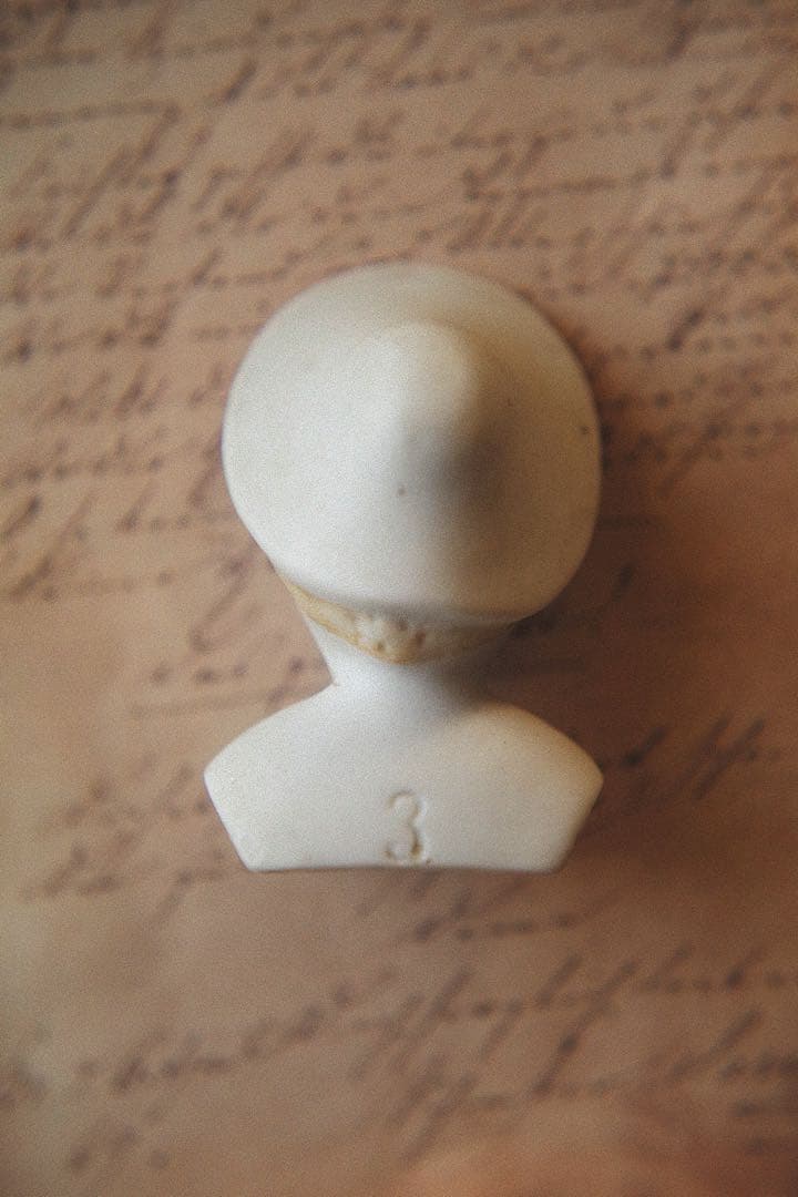 アンティーク パリアンドール ビスクドール チャイナヘッドドール ドールハウス