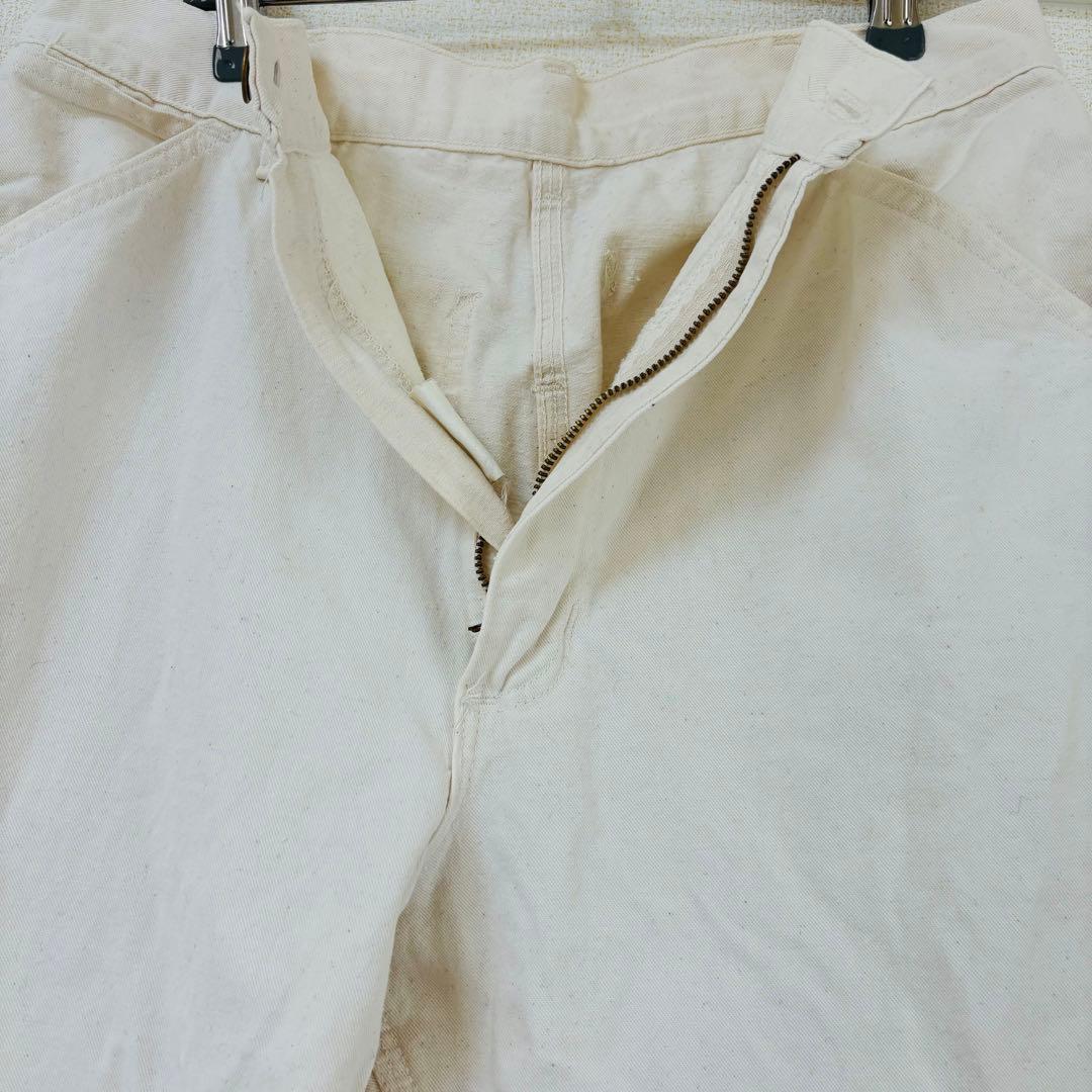 カーハート　デニム　ホワイト　USA製　ヴィンテージ　パンツ　レア　アメリカ