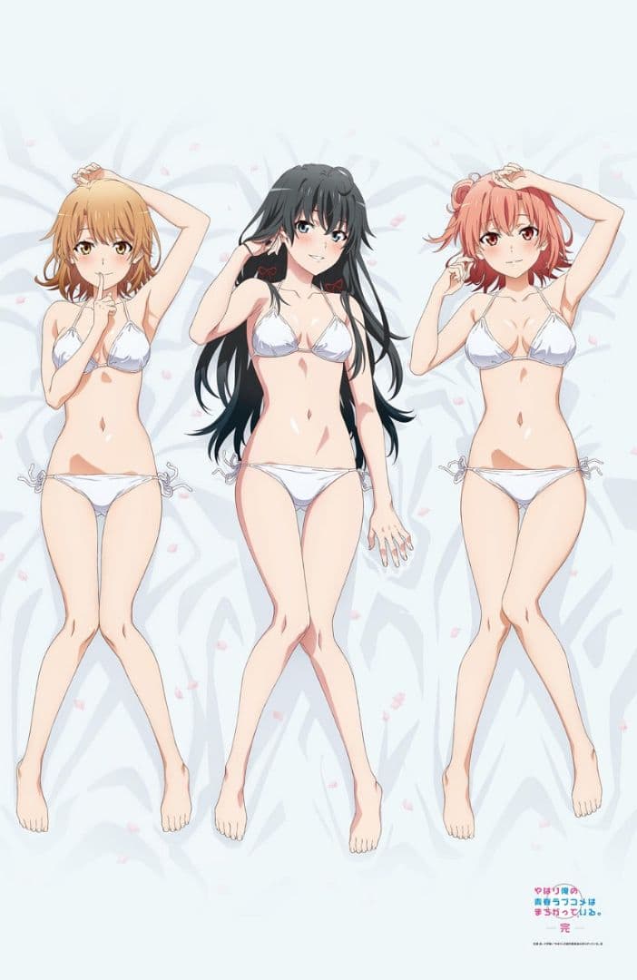 【新品・未開封】俺ガイル　雪ノ下雪乃　由比ヶ浜結衣　一色いろは　タオルケット