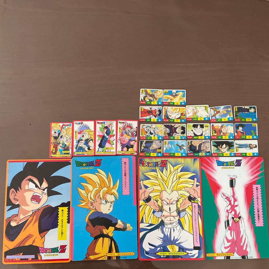 ドラゴンボール　プロマイド　ジャンボカードダス　カード