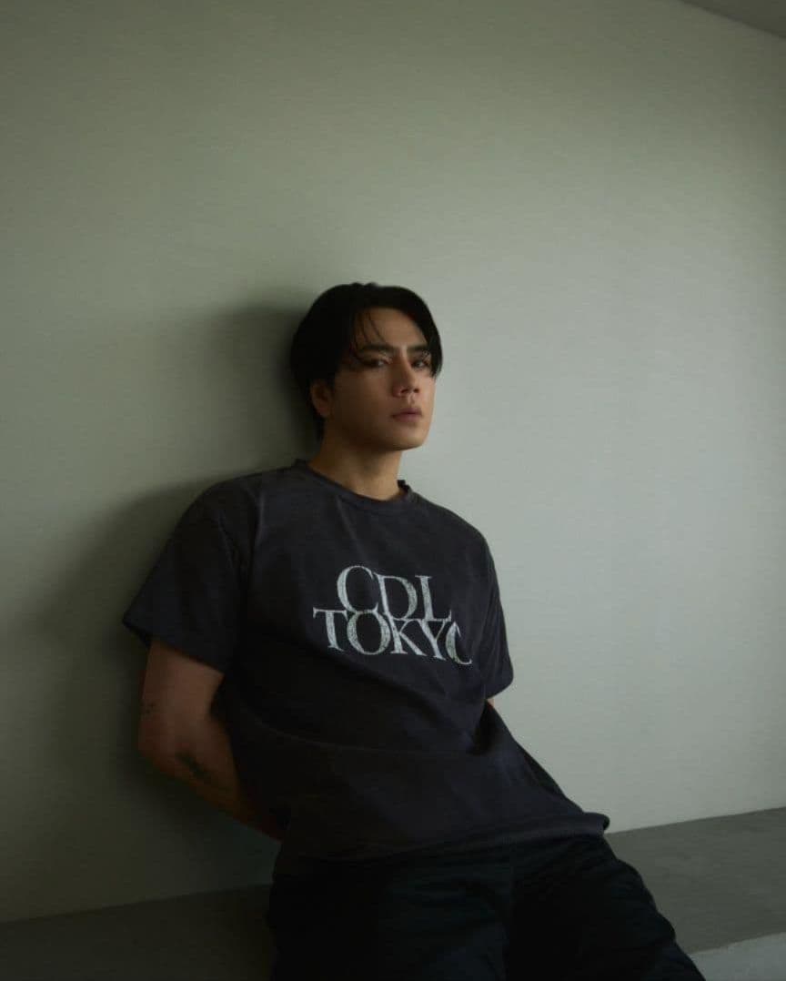 CDL Vintage Tee チャコール Lサイズ 登坂広臣 ØMI