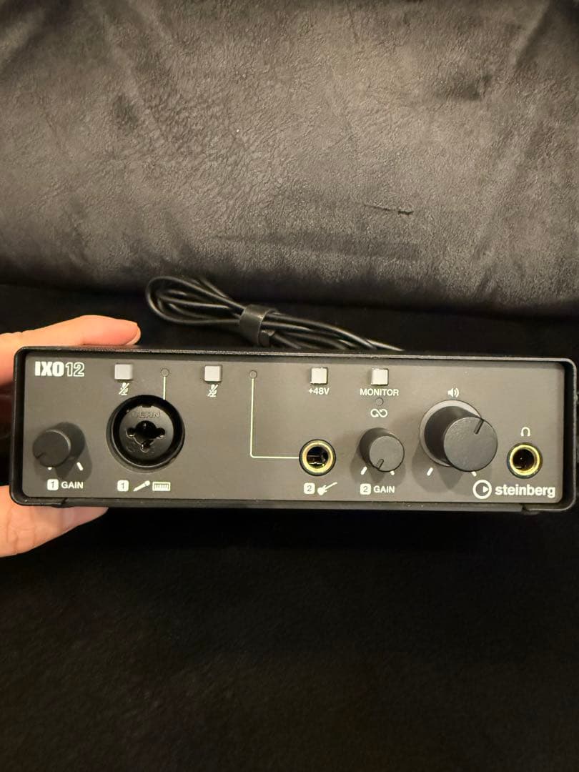 【ほぼ未使用】Steinberg IX012 オーディオインターフェイス