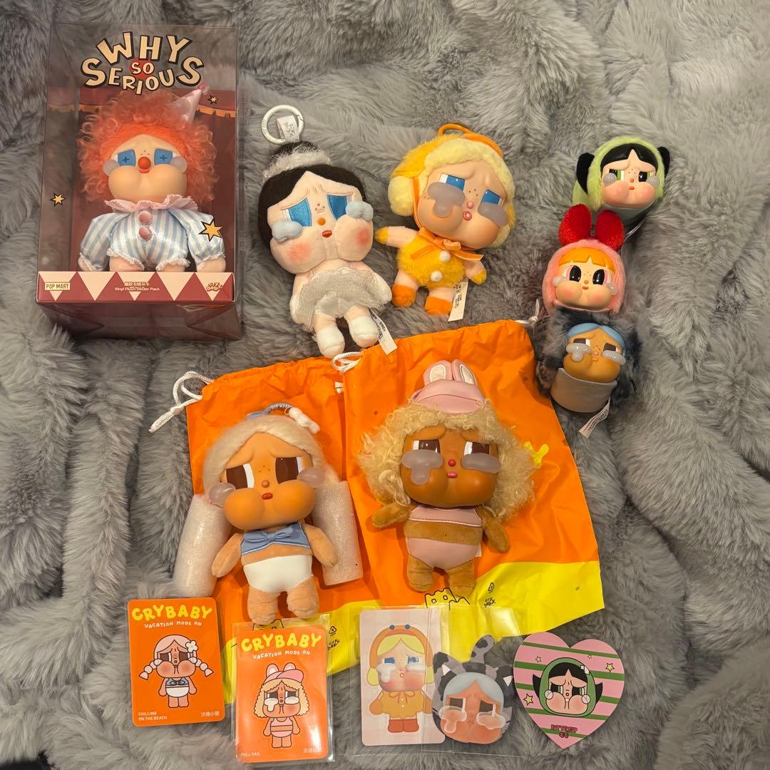 【正規品】 POPMART まとめ売り クライベイビー 8点 crybaby