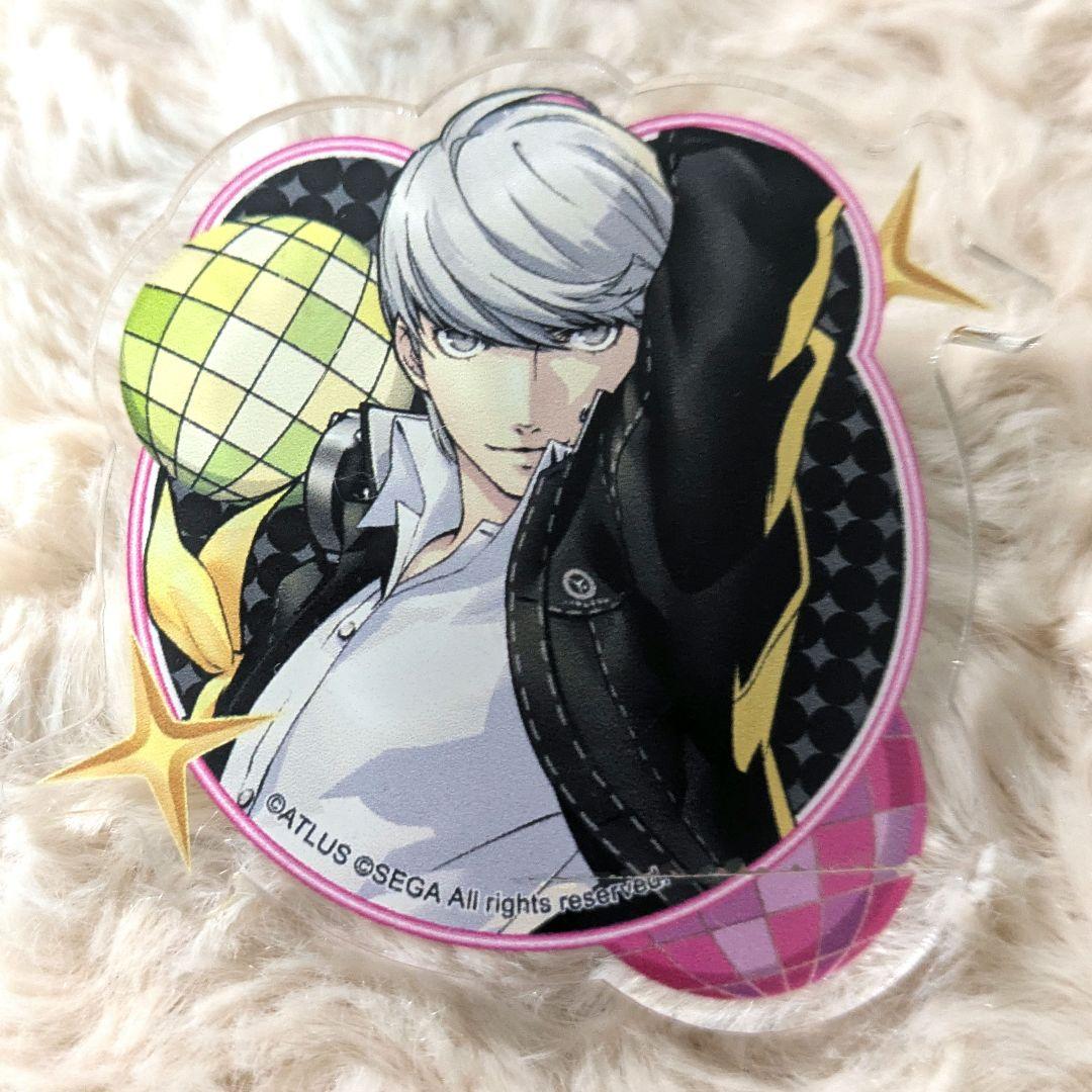 【希少】ペルソナ4 ダンシング オールナイト アクリルバッジ 主人公 鳴上悠