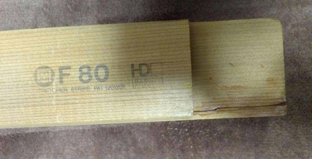 F80木枠(丸岡)と純麻中目キャンバス3種